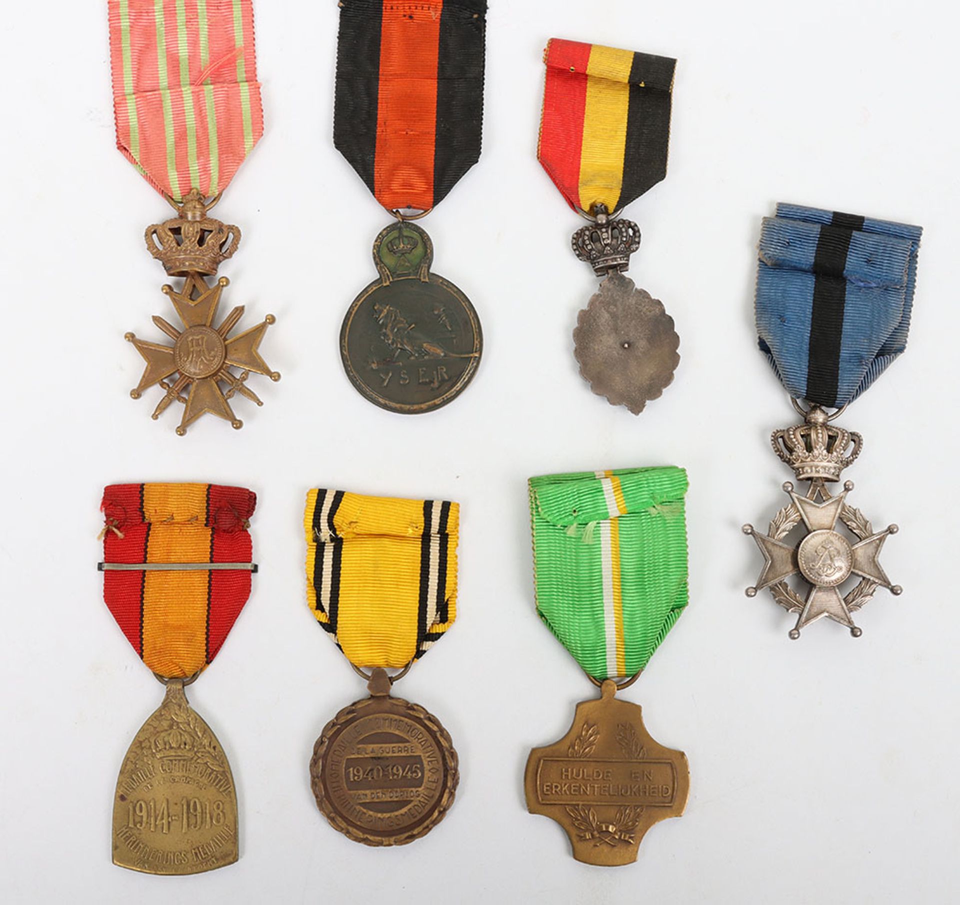 Grouping of Belgium Military Medals - Bild 2 aus 3