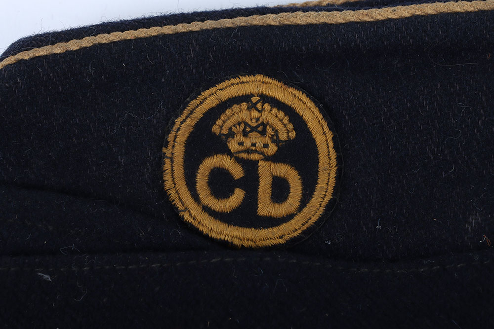 WW2 Civil Defence Field Service Cap - Image 3 of 5