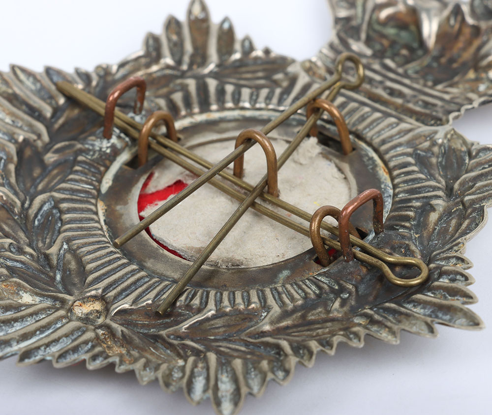 Victorian 1st Volunteer Battalion Royal Lancaster Regiment Other Ranks Helmet Plate - Image 4 of 4