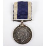 A single Royal Navy Long Service and Good Conduct medal to H.M.S Defiance