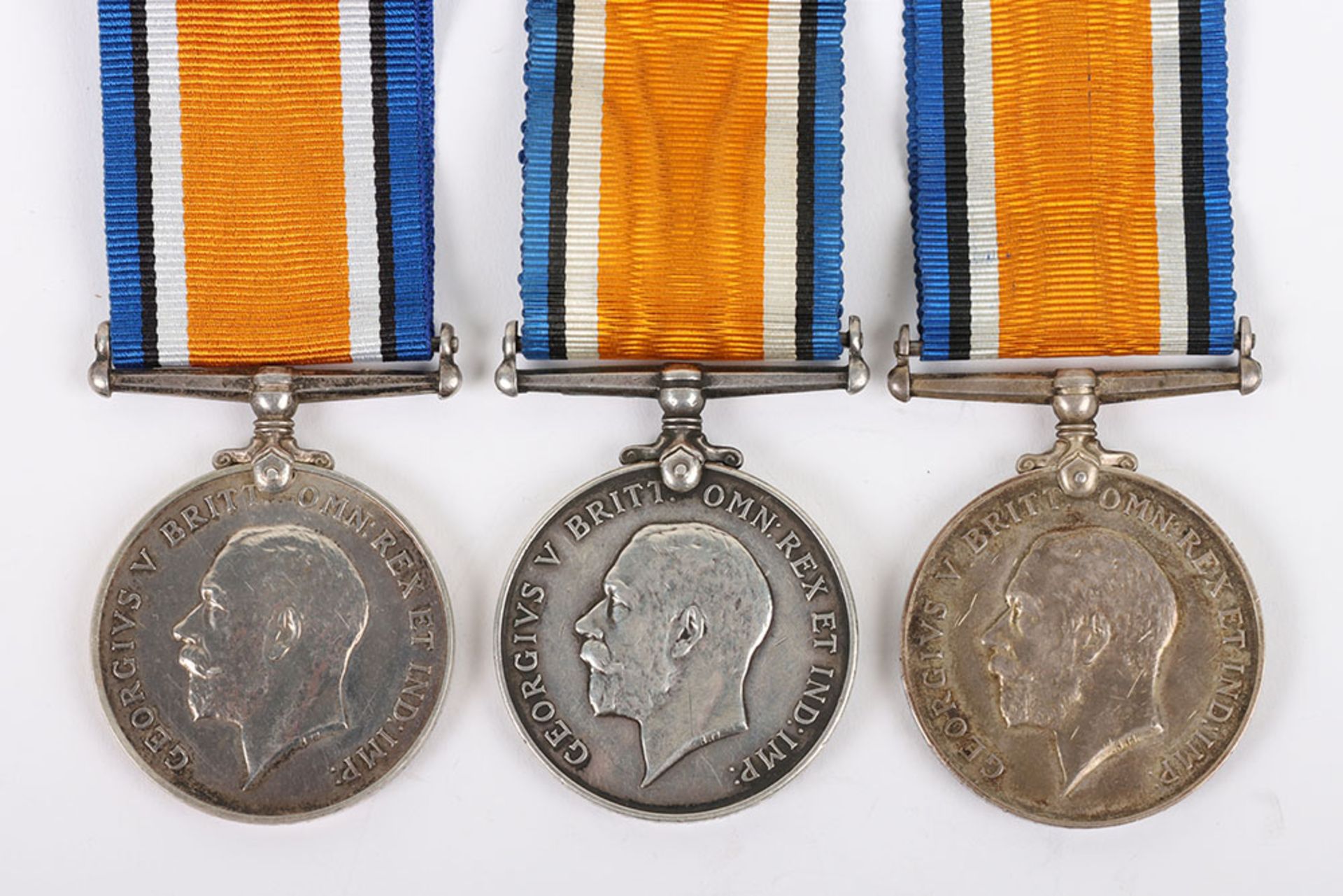A collection of 3 WW1 British War medals