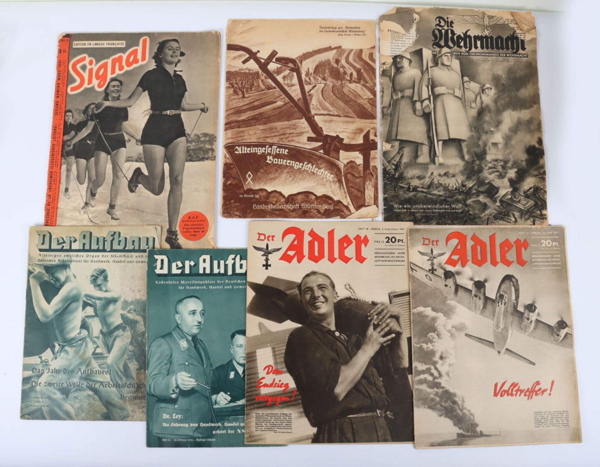 German Third Reich Magazines - Image 4 of 5