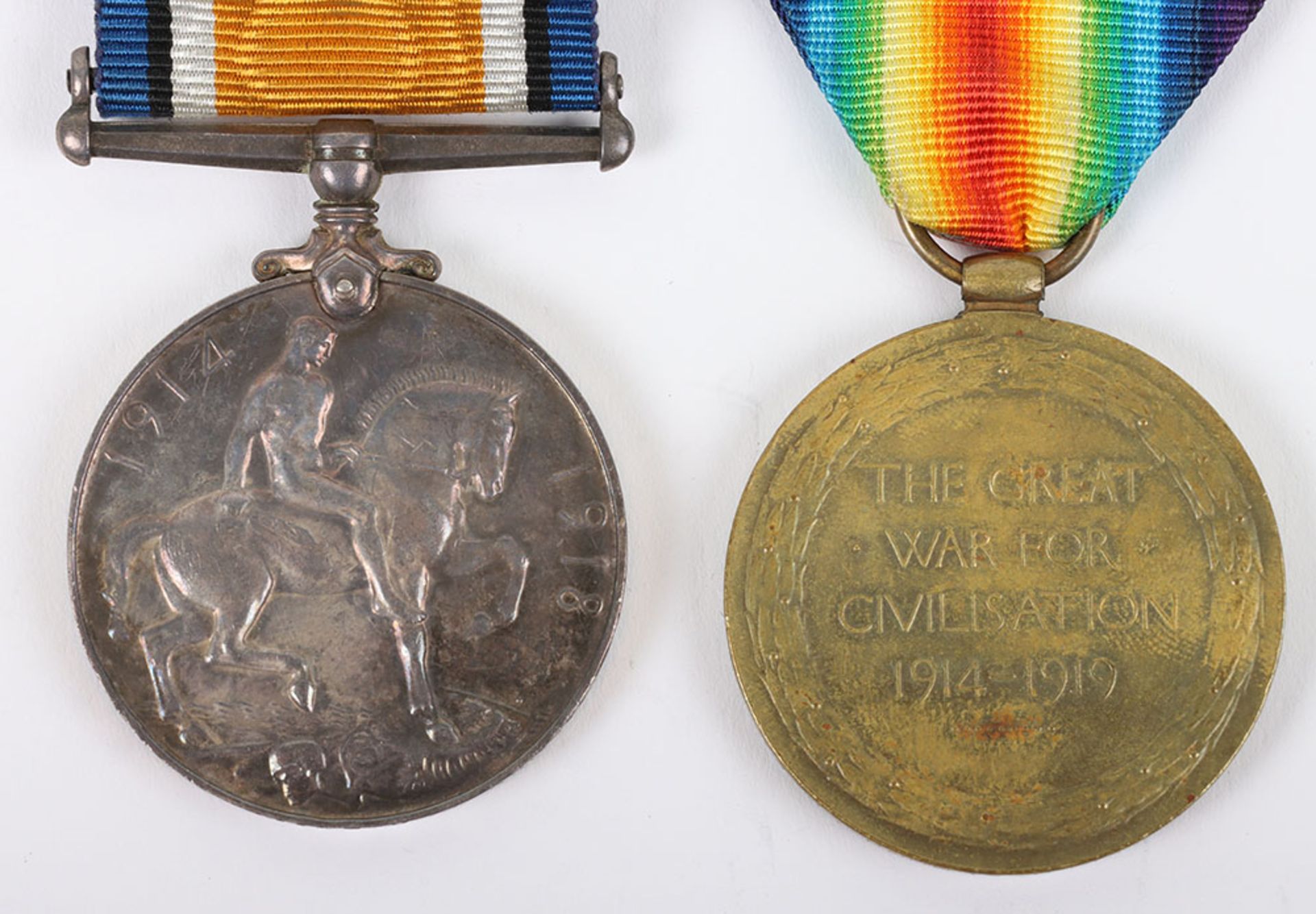 A Great War pair of medals to the Royal Engineers - Bild 5 aus 5