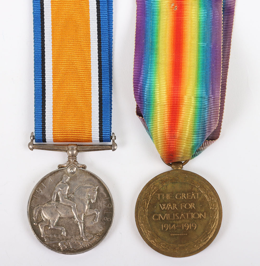 A 1916 Battle of the Somme killed in action pair of medals to the East Kent Regiment - Image 4 of 5