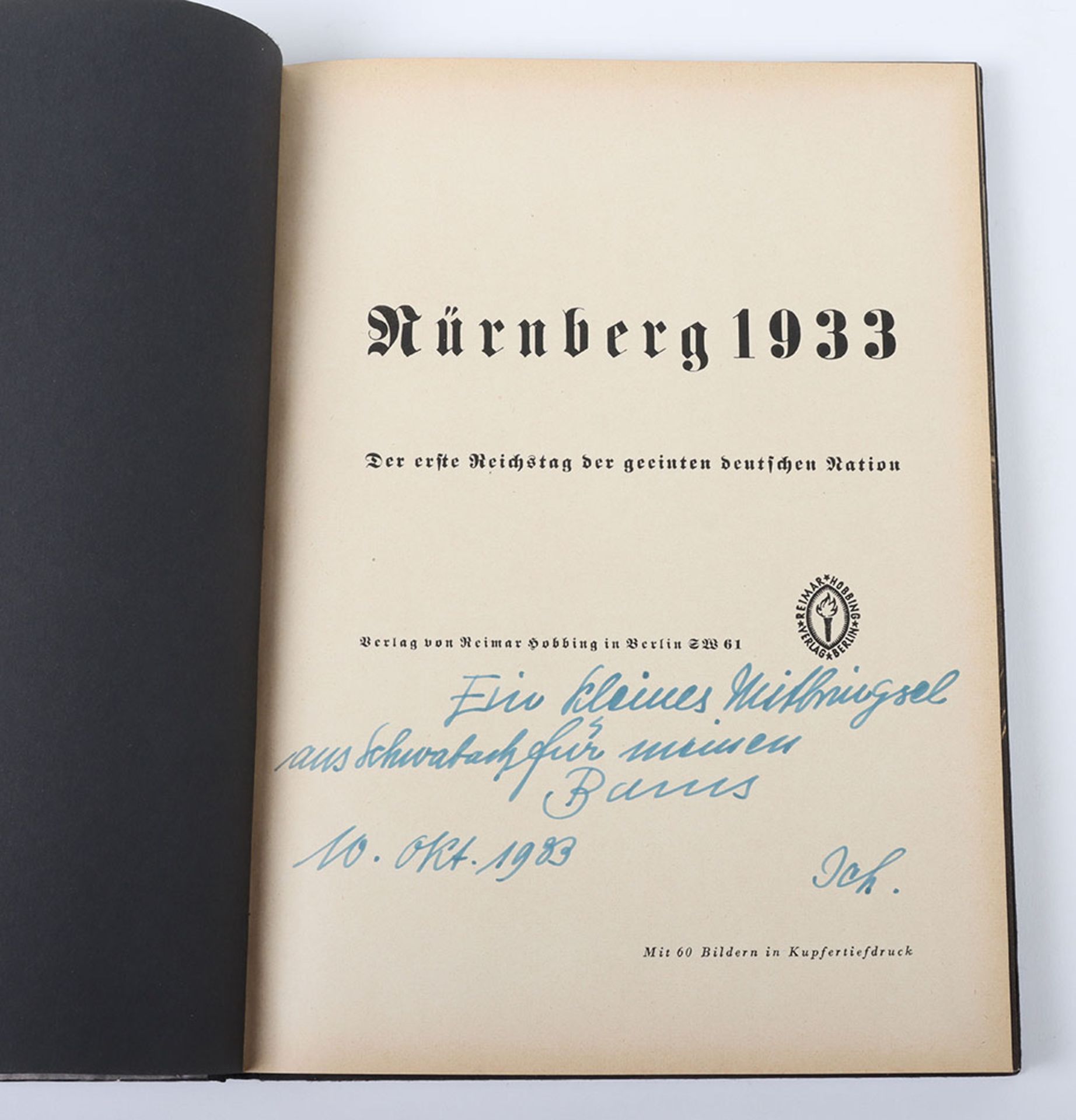 Third Reich Nurnberg 1933 Book - Bild 3 aus 4