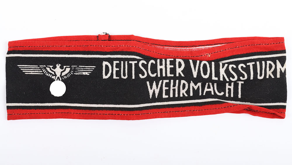 WW2 German Deutscher Volkssturm Wehrmacht Armband