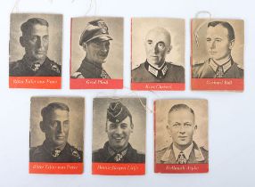 WW2 German WHW Knight Cross Winners Booklets