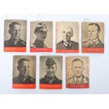 WW2 German WHW Knight Cross Winners Booklets