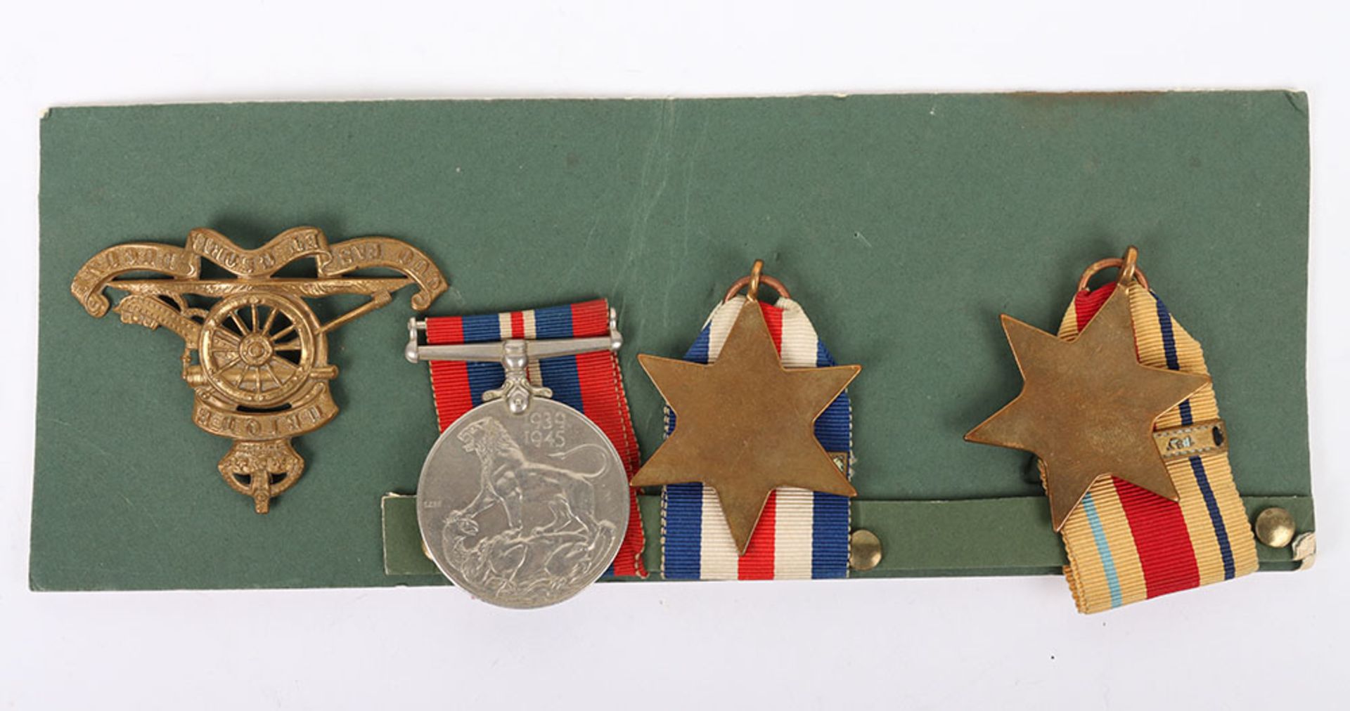 WW2 British Campaign Medal Group - Image 5 of 6