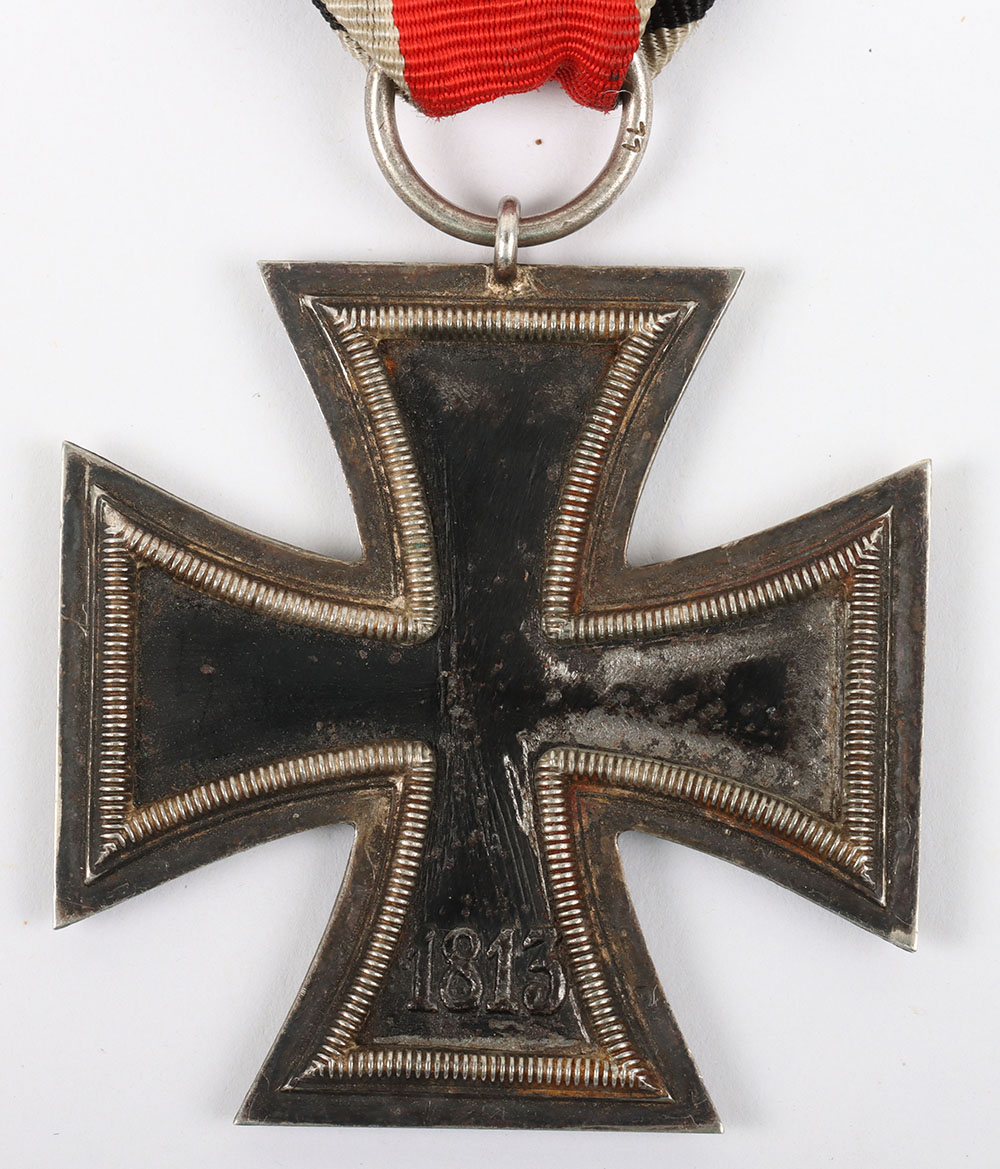 WW2 German 1939 Iron Cross 2nd Class by Rare Maker Grossmann & Co, Wien - Image 8 of 9