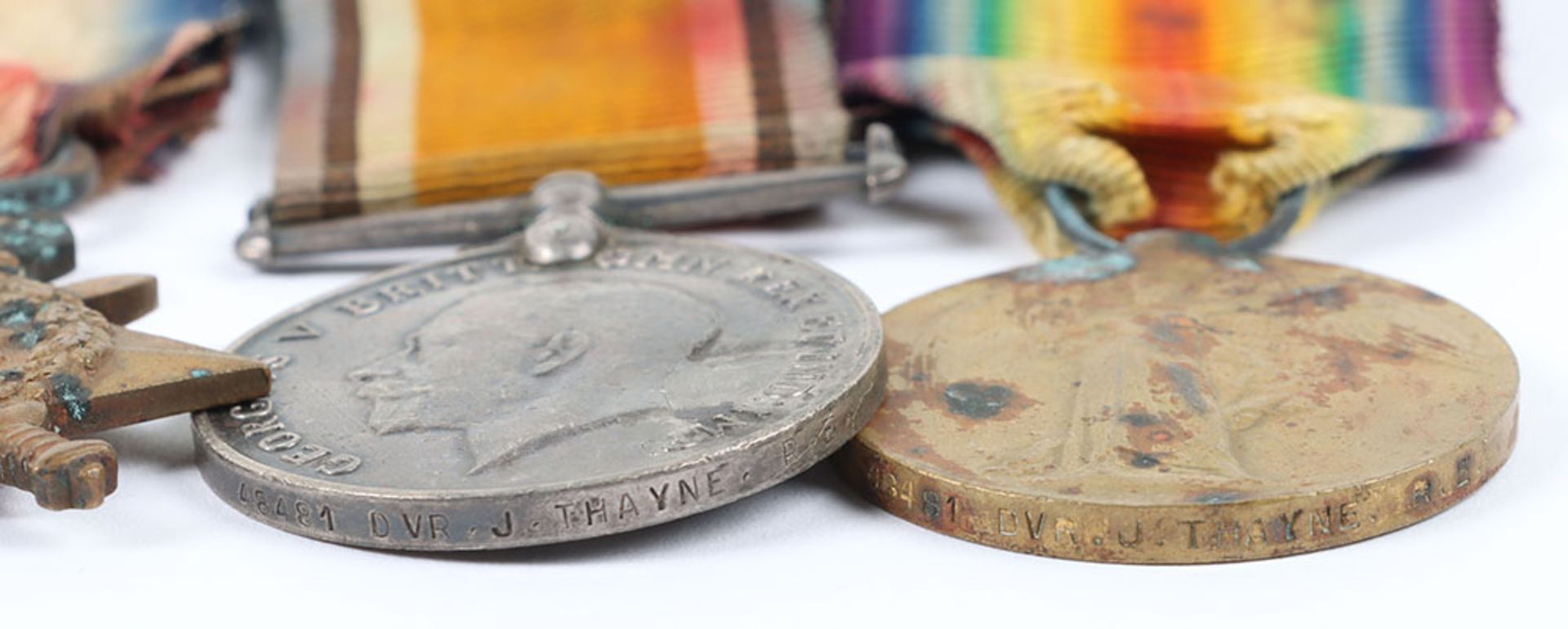 A Great War 1914-15 trio of medals to the Royal Engineers - Bild 3 aus 5