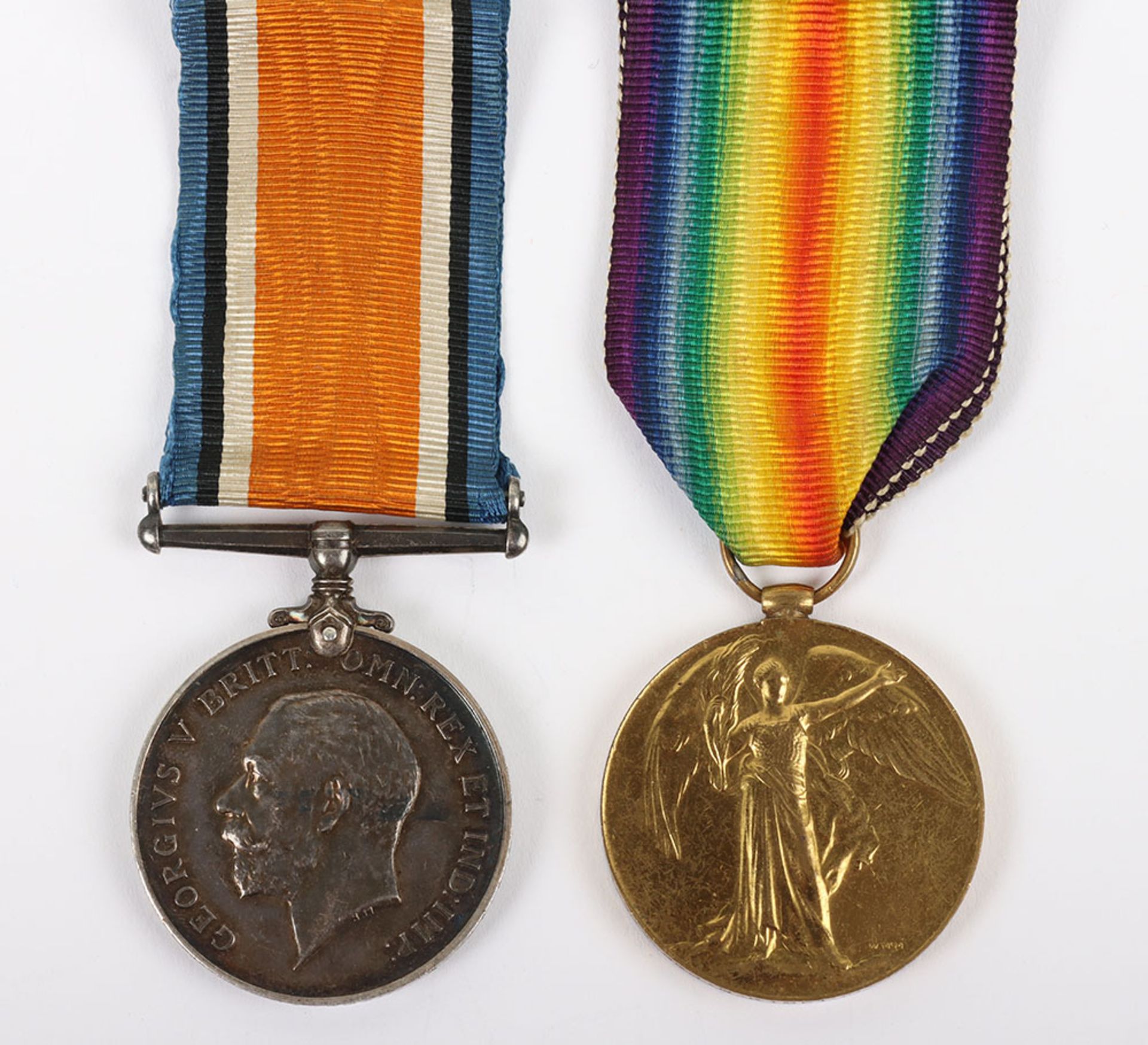 A pair of Great War medals to a lady serving in the Queen Mary’s Army Auxiliary Corps