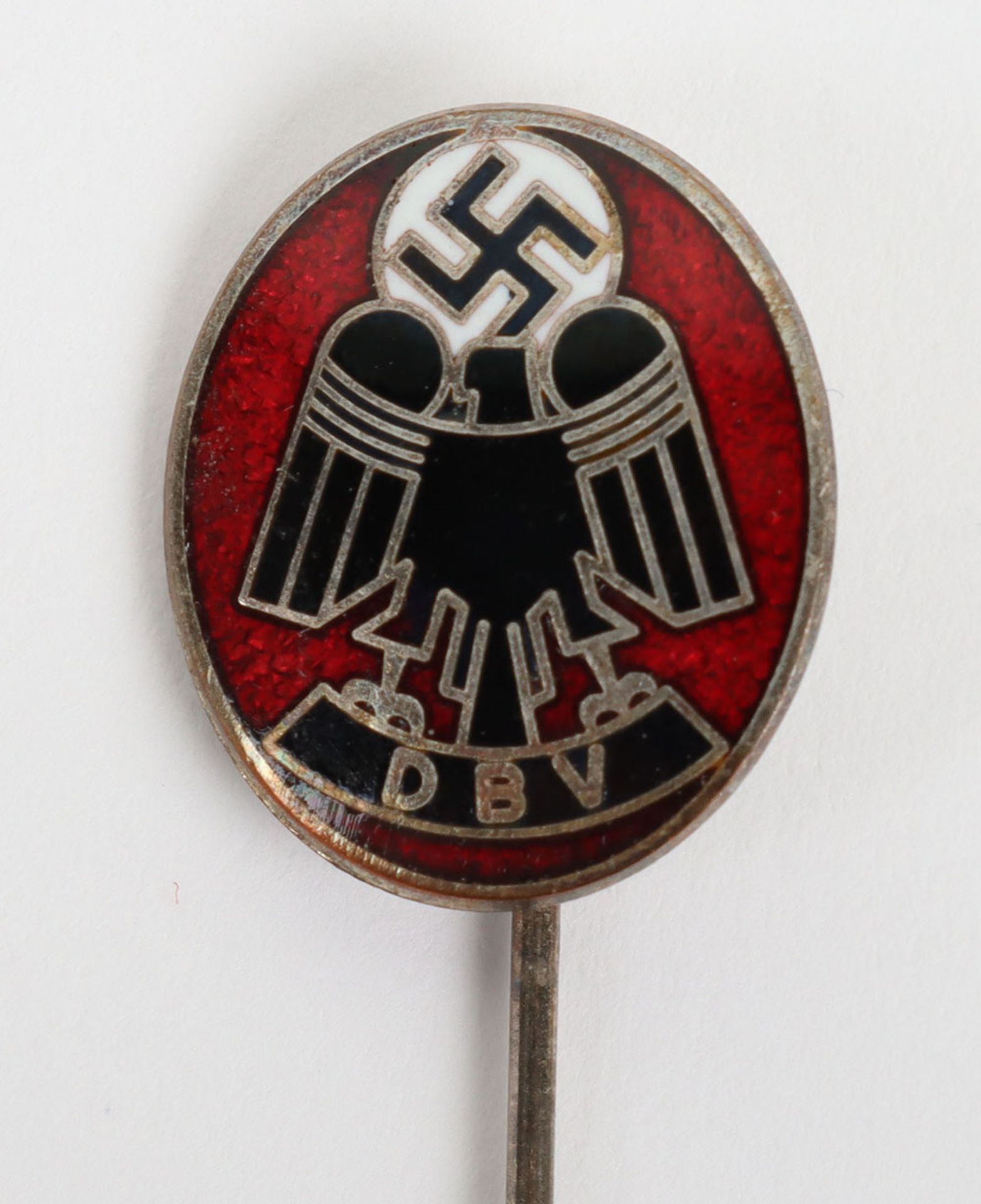 Third Reich D.B.V (Deutscher Buro und Behordenangestellten) Stick Pin - Bild 3 aus 5
