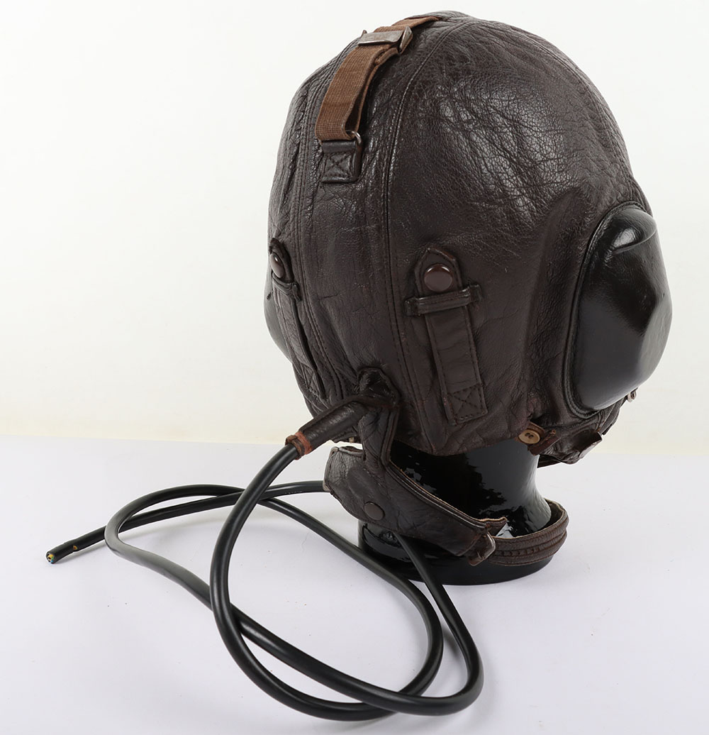 WW2 German Luftwaffe Winter Pattern LKpW 101 Flying Helmet - Image 3 of 8