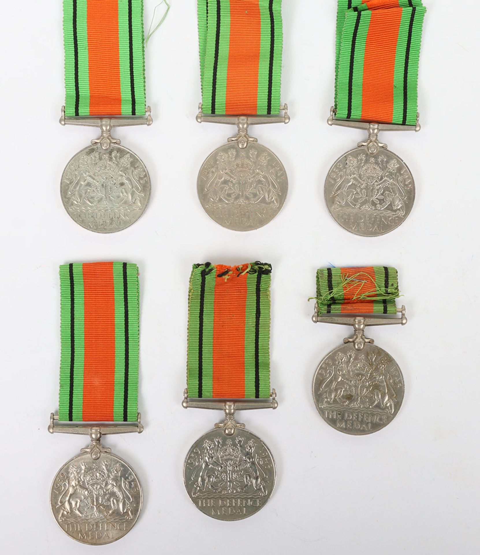 6X WW2 British 1939-45 Defence Medals - Image 2 of 2