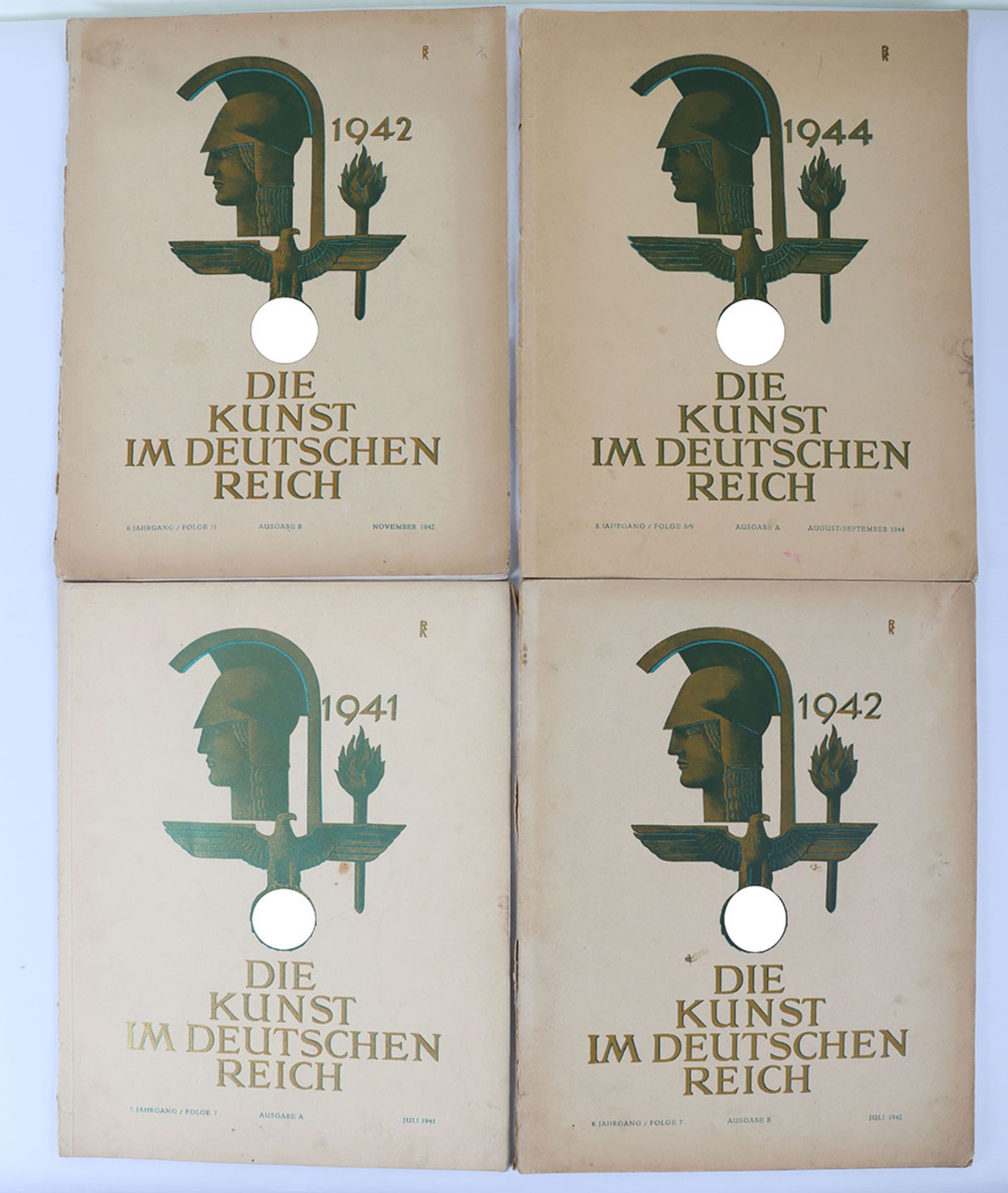 WW2 German Art Year Magazines