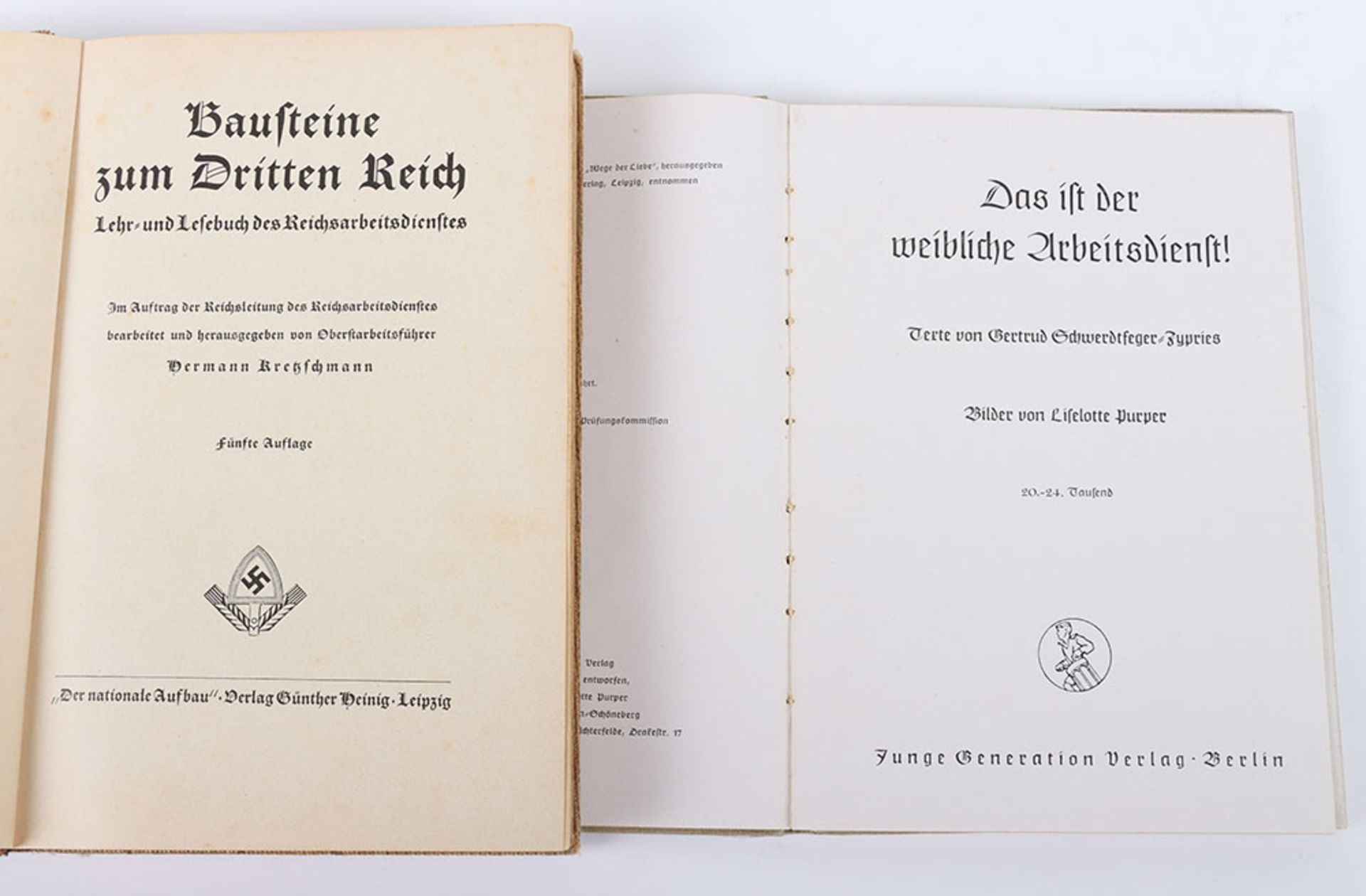 German Third Reich Presentation Books - Bild 2 aus 3