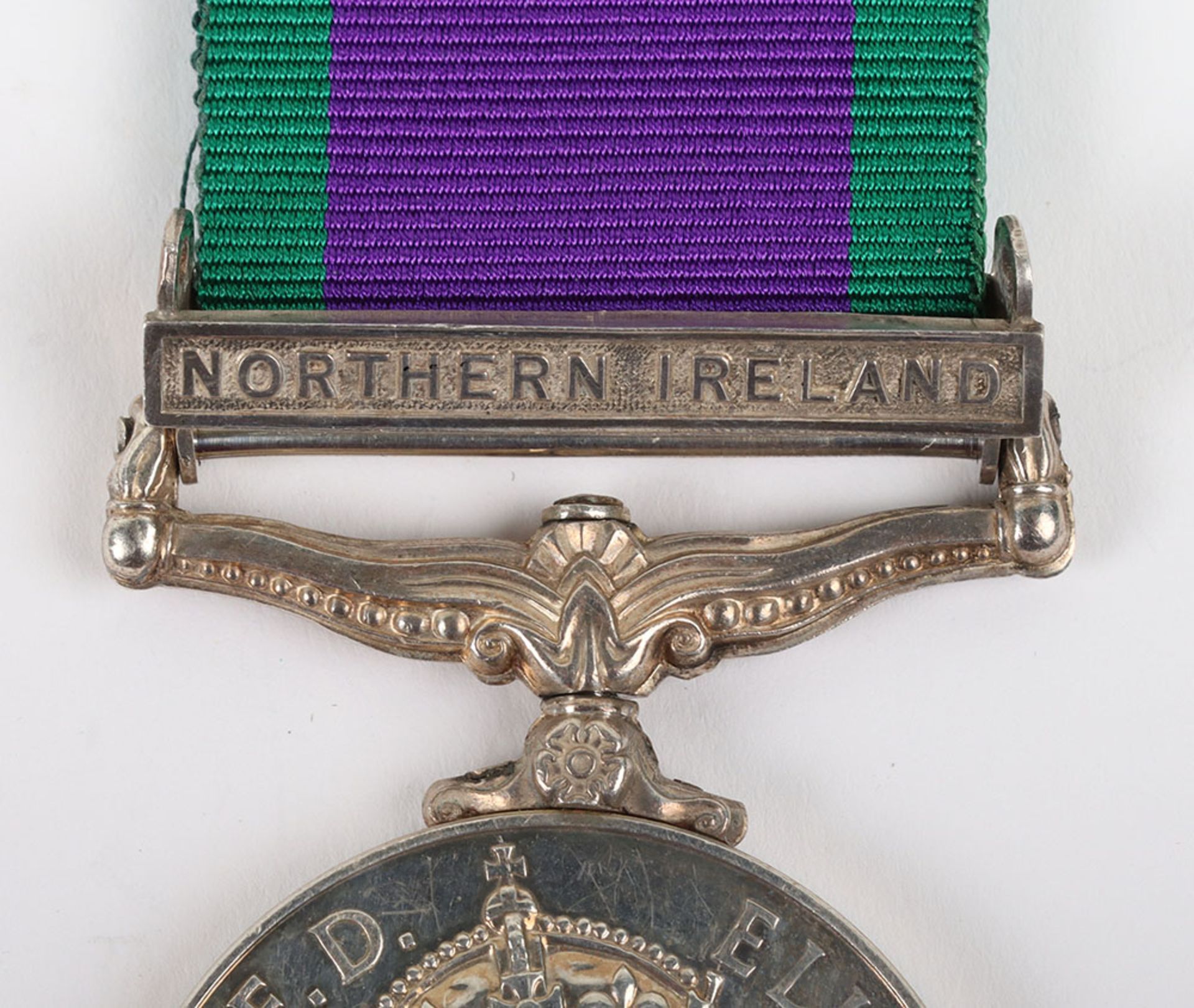 A General Service medal to the Royal Green Jackets for Service in Northern Ireland - Bild 2 aus 4