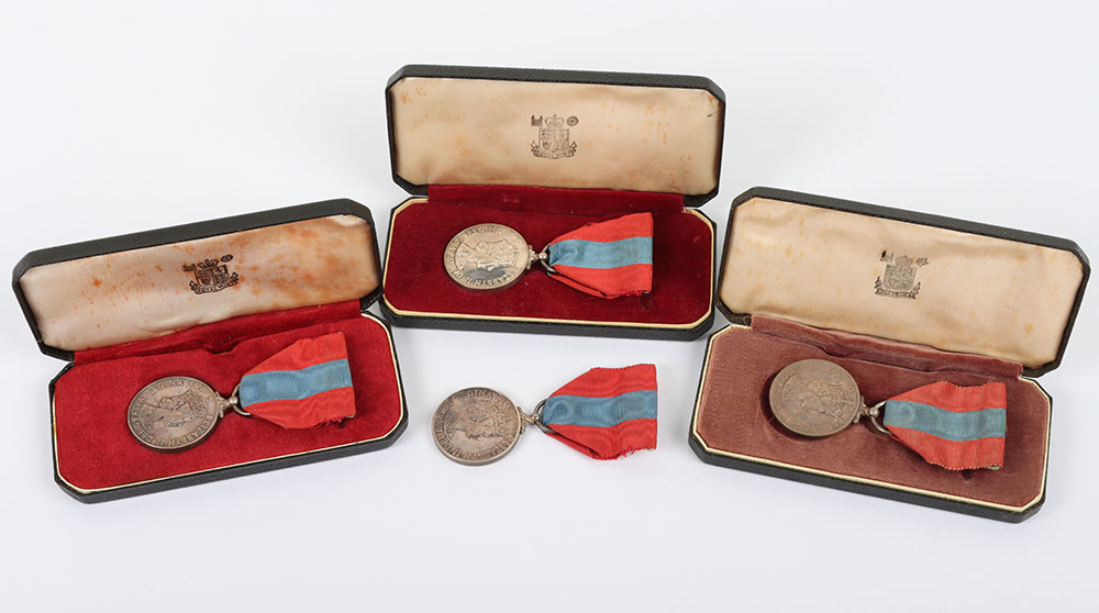4x Elizabeth II Imperial Service Medals - Bild 6 aus 6