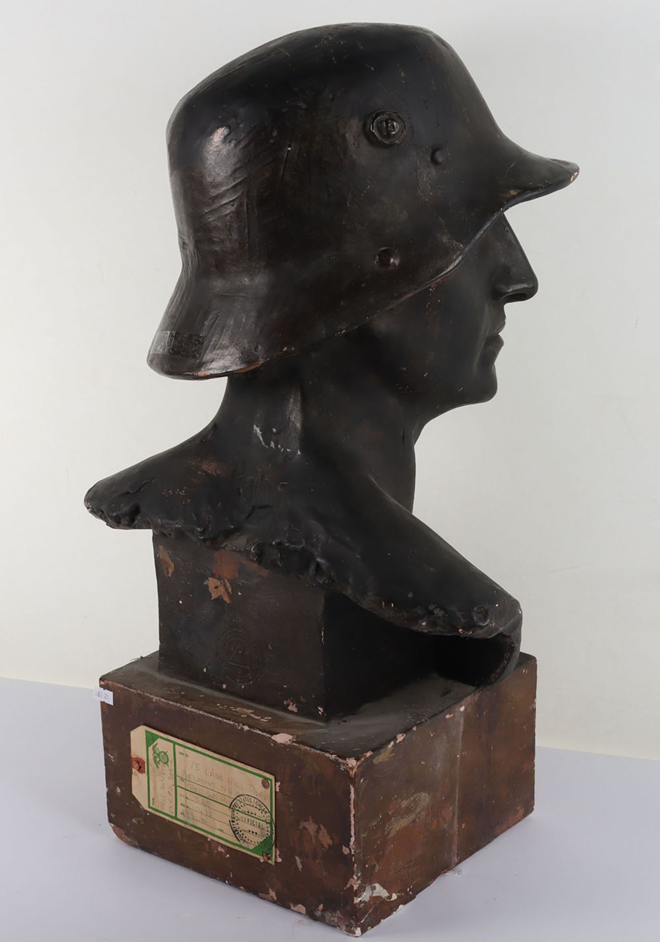 Large Bust in the Form of ‘The Hero German Soldier’ - Bild 5 aus 8