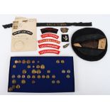 Military Buttons and Badges