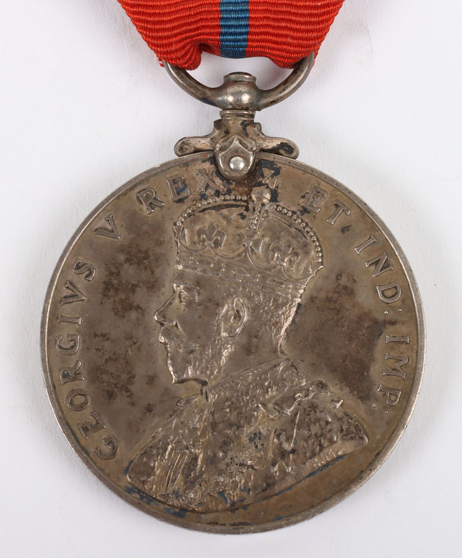 An unusual 1911 Coronation medal to a Storeman in the St Johns Ambulance Brigade - Image 2 of 4