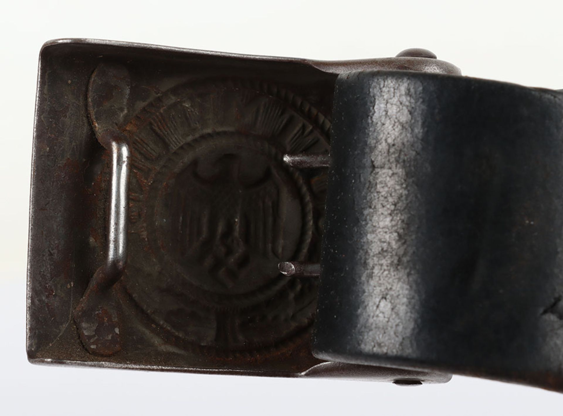 WW2 German Army Other Ranks Belt and Buckle - Image 4 of 6