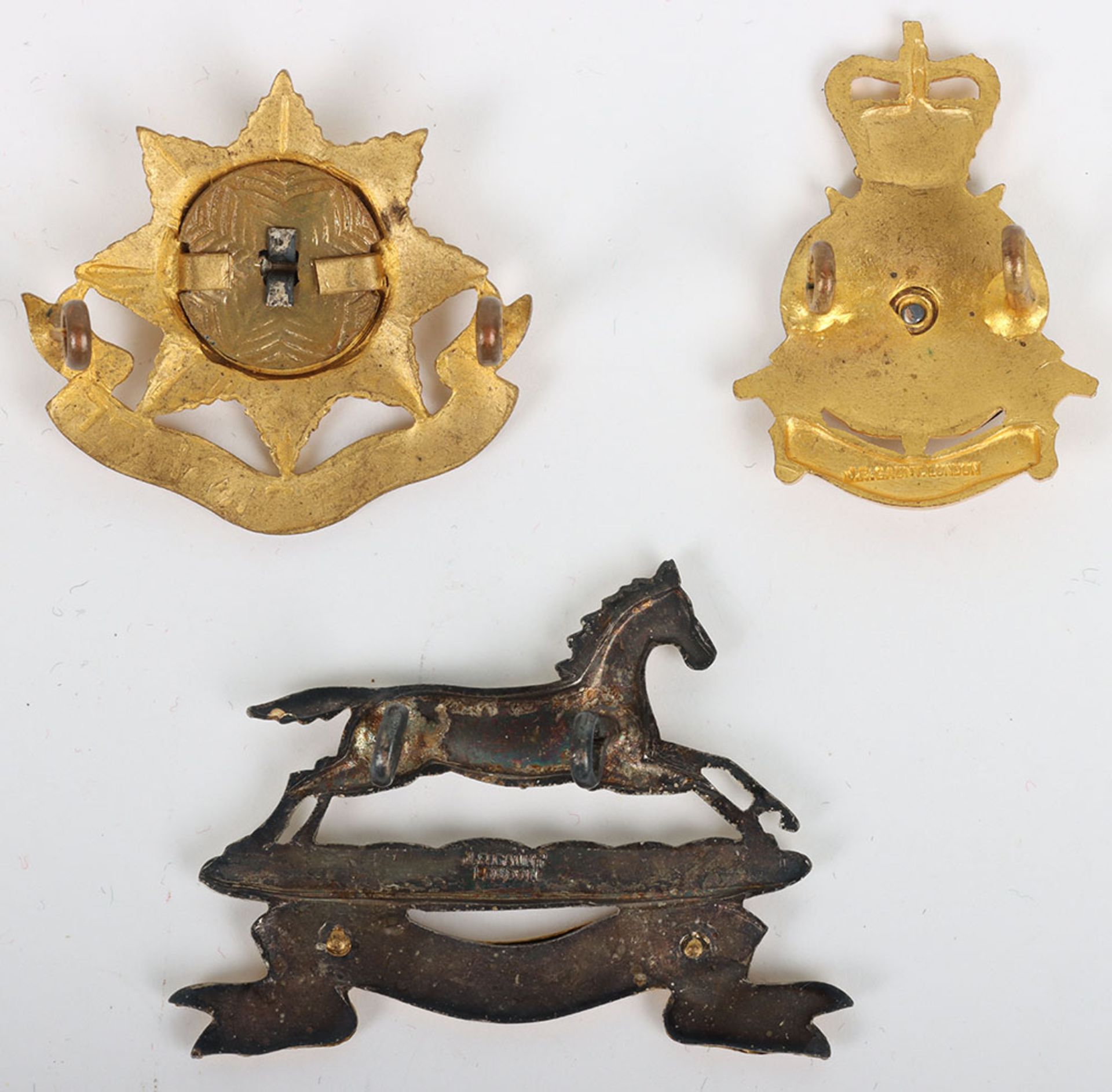 3x Yorkshire Regiments Officers Cap Badges - Bild 2 aus 3