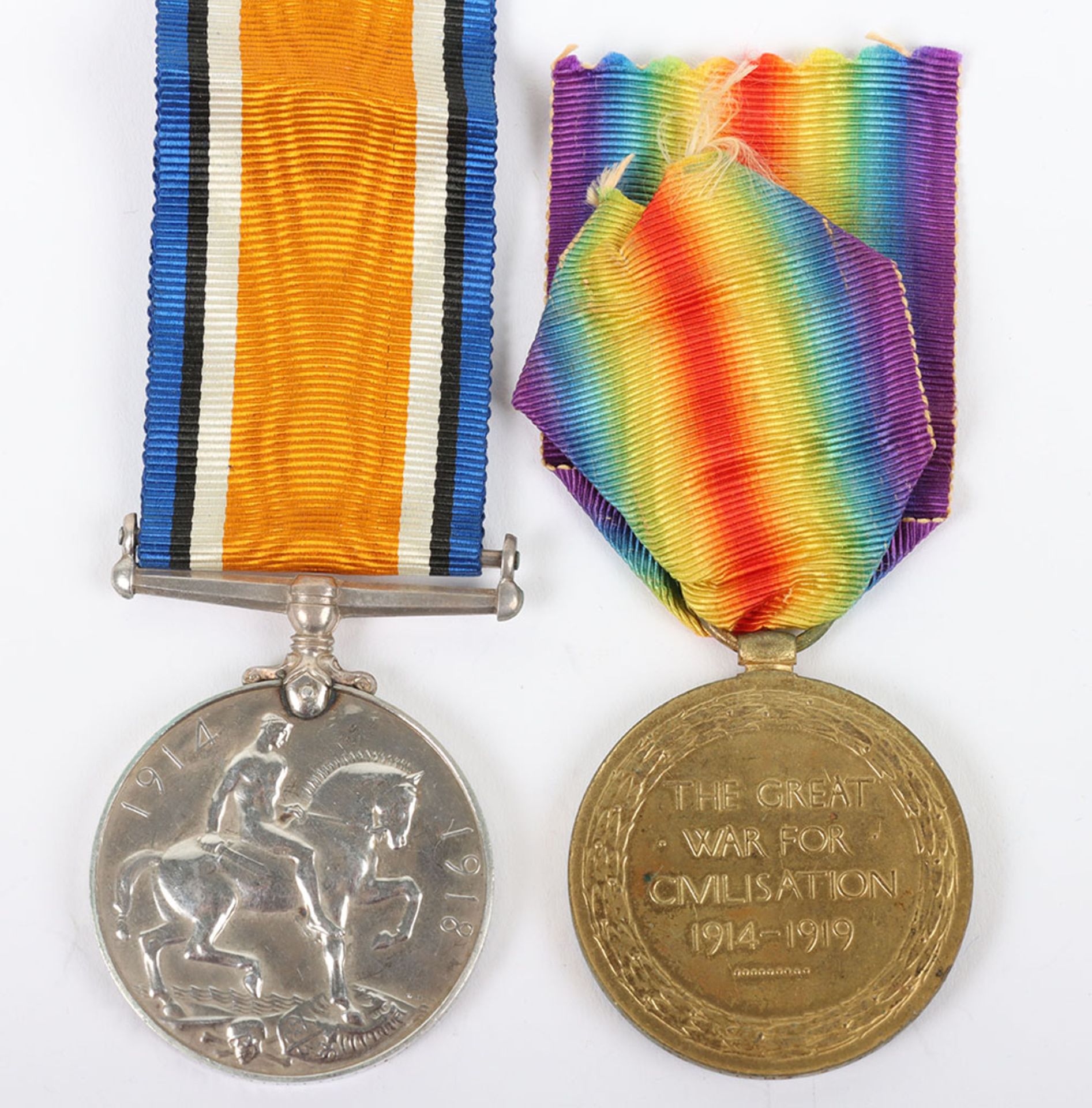 A pair of Great War medals to the Army Veterinary Corps - Bild 4 aus 5