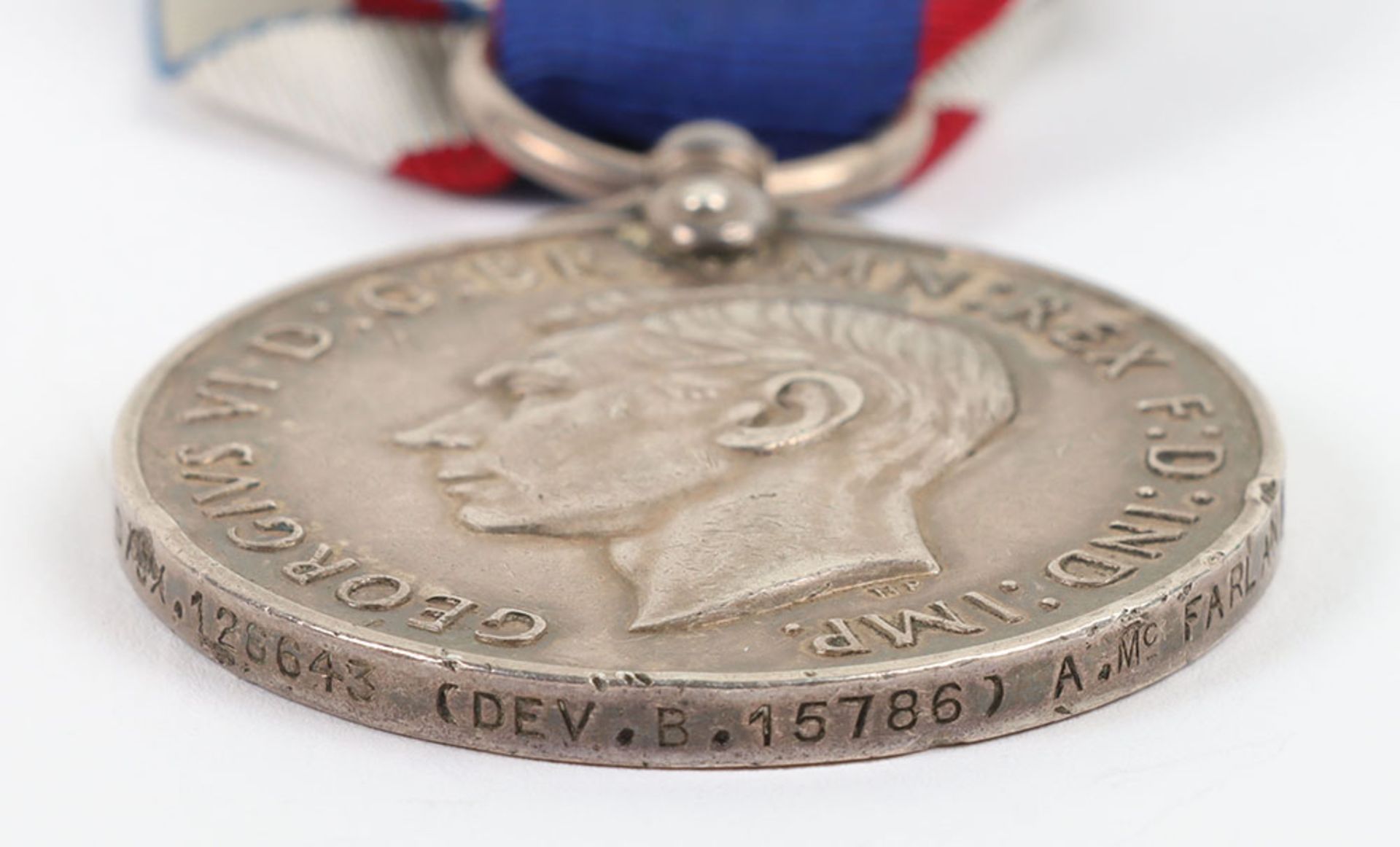 Royal Fleet Reserve Long Service and Good Conduct medal - Image 4 of 4