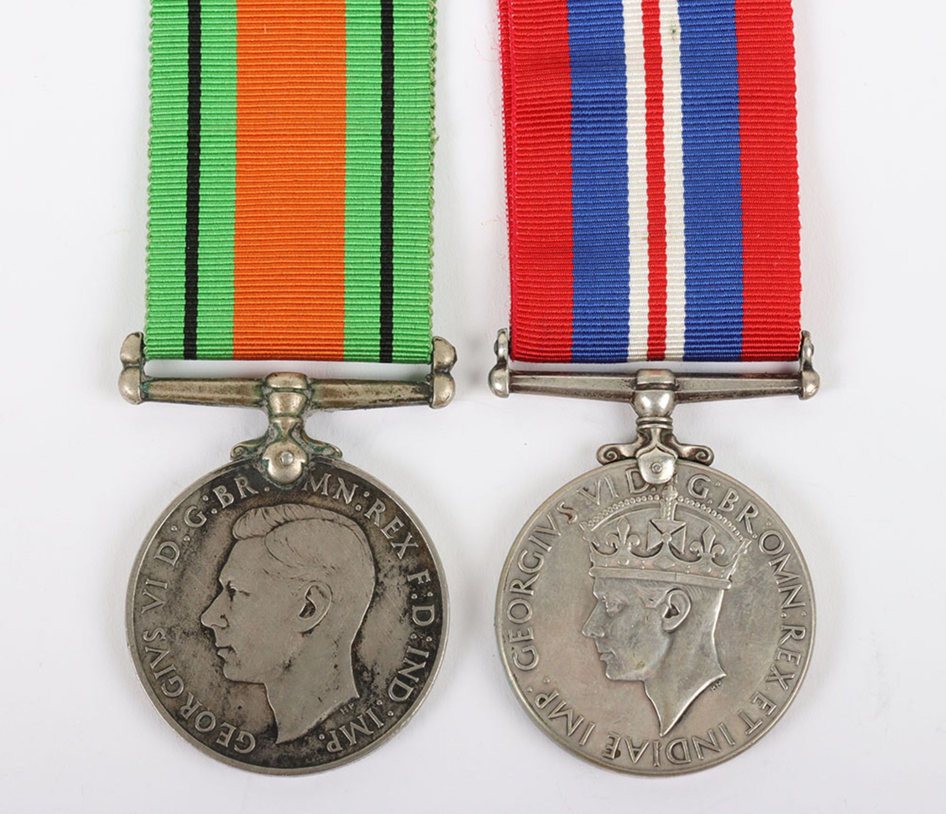 A pair of Second World War medals to a soldier in the South African Armed Forces