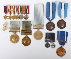 WW2 British Campaign Miniature Medal Group