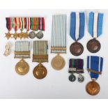 WW2 British Campaign Miniature Medal Group