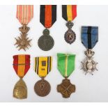 Grouping of Belgium Military Medals