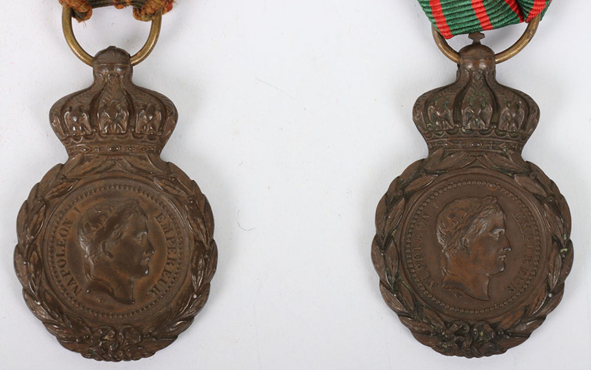 2x French St Helena Medals - Bild 2 aus 6