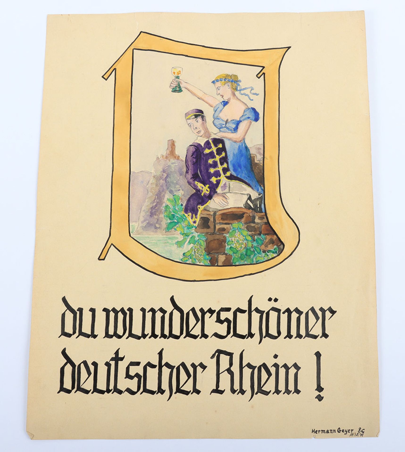 German Third Reich Ephemera - Bild 2 aus 5