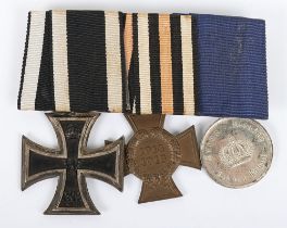 WW1 German Iron Cross Medal Group