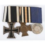 WW1 German Iron Cross Medal Group