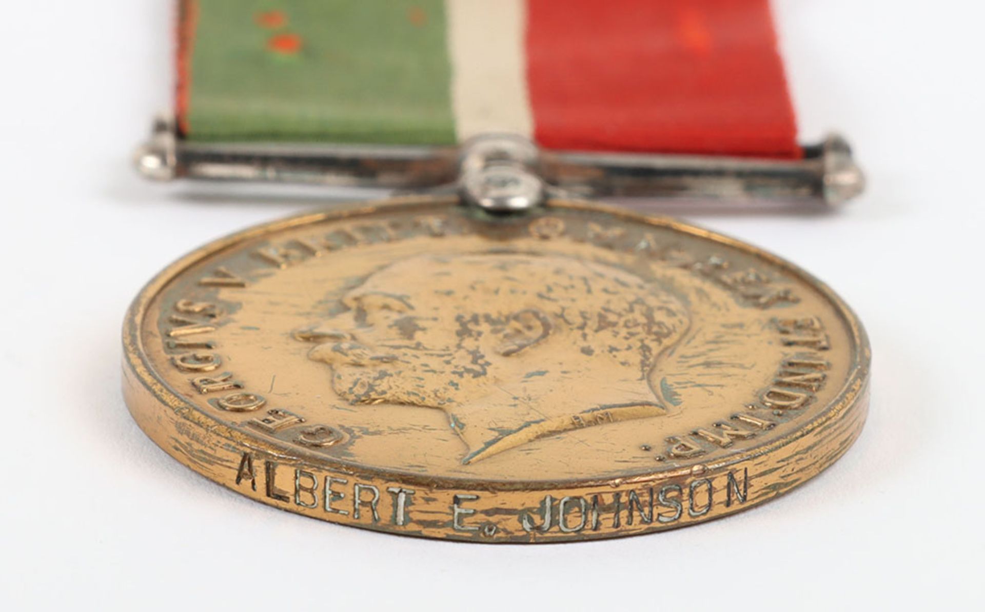 A single Mercantile Marine WW1 War medal - Image 2 of 3