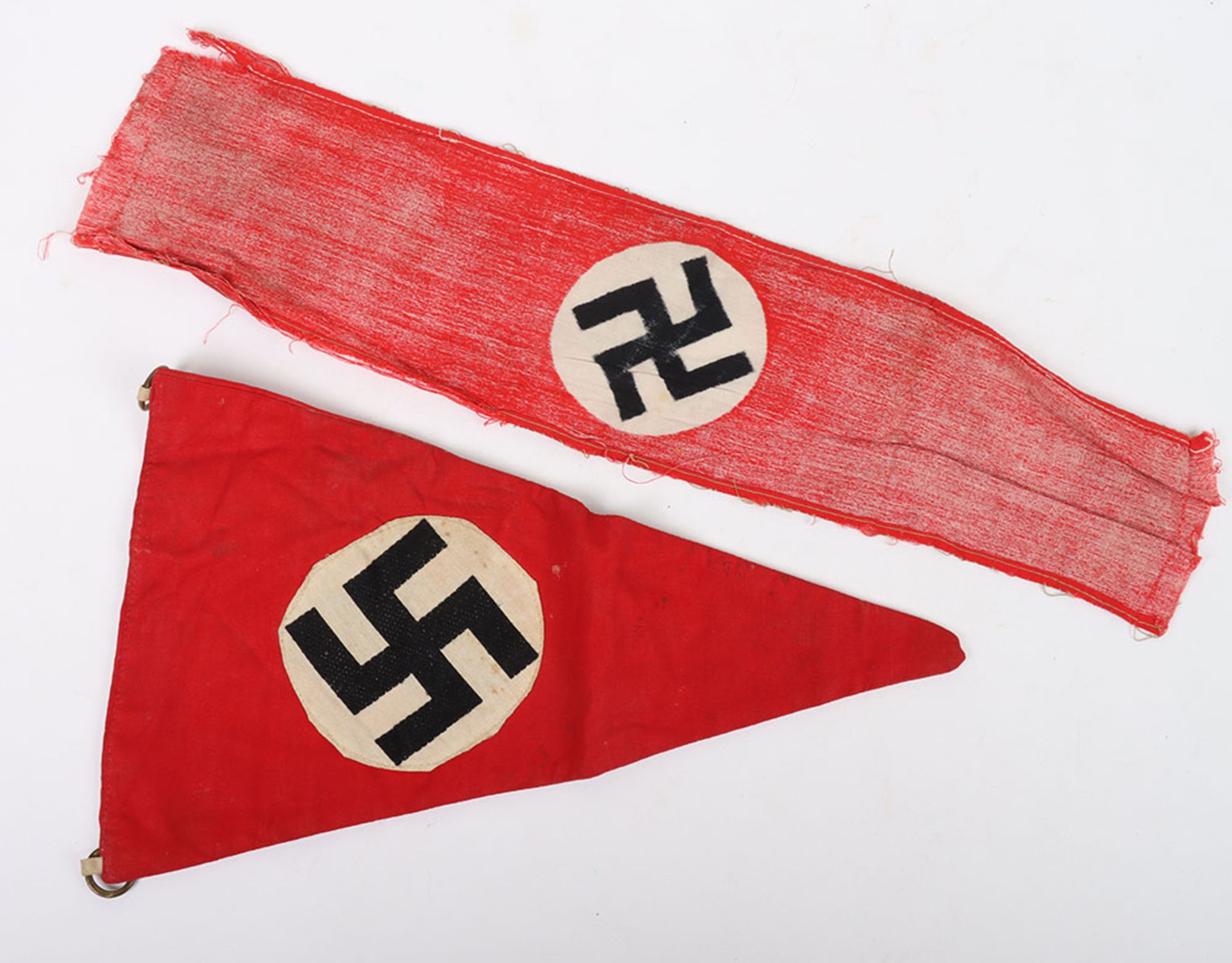 Third Reich NSDAP Bike Pennant - Image 3 of 3