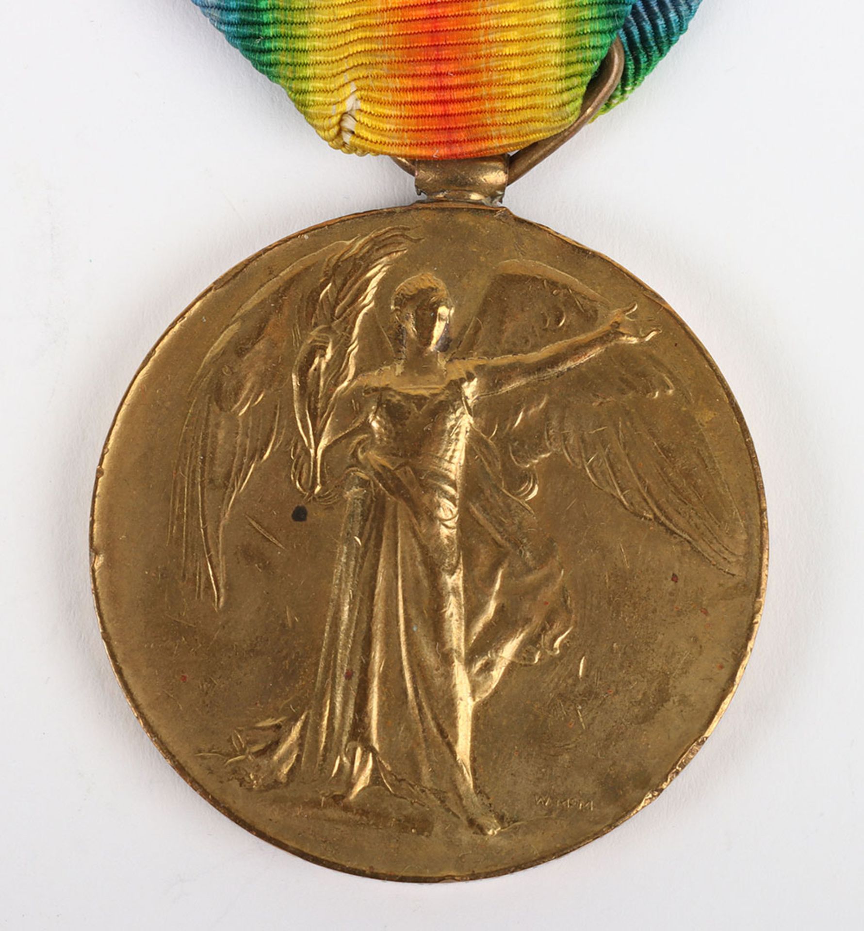 A Great War Victory medal to a recipient in the Army Service Corps who was Mentioned in Despatches f - Image 3 of 5