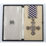 An unattributed Second World War Distinguished Flying Cross Medal
