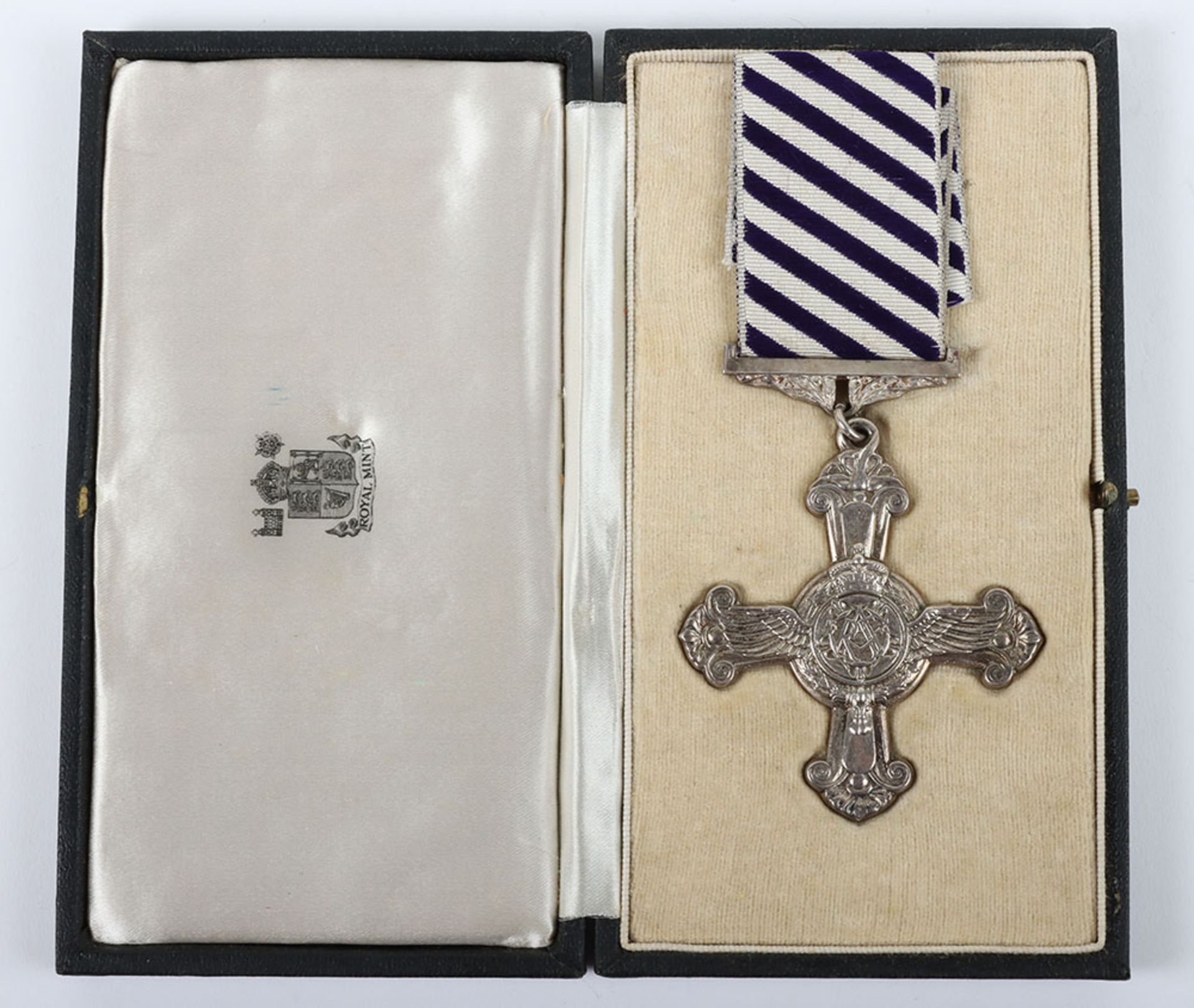 An unattributed Second World War Distinguished Flying Cross Medal