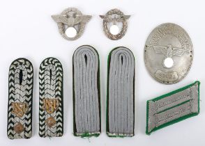 WW2 German Police Badges and Insignia