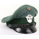 Third Reich Landespolizei Other Ranks / NCO's Peaked Cap