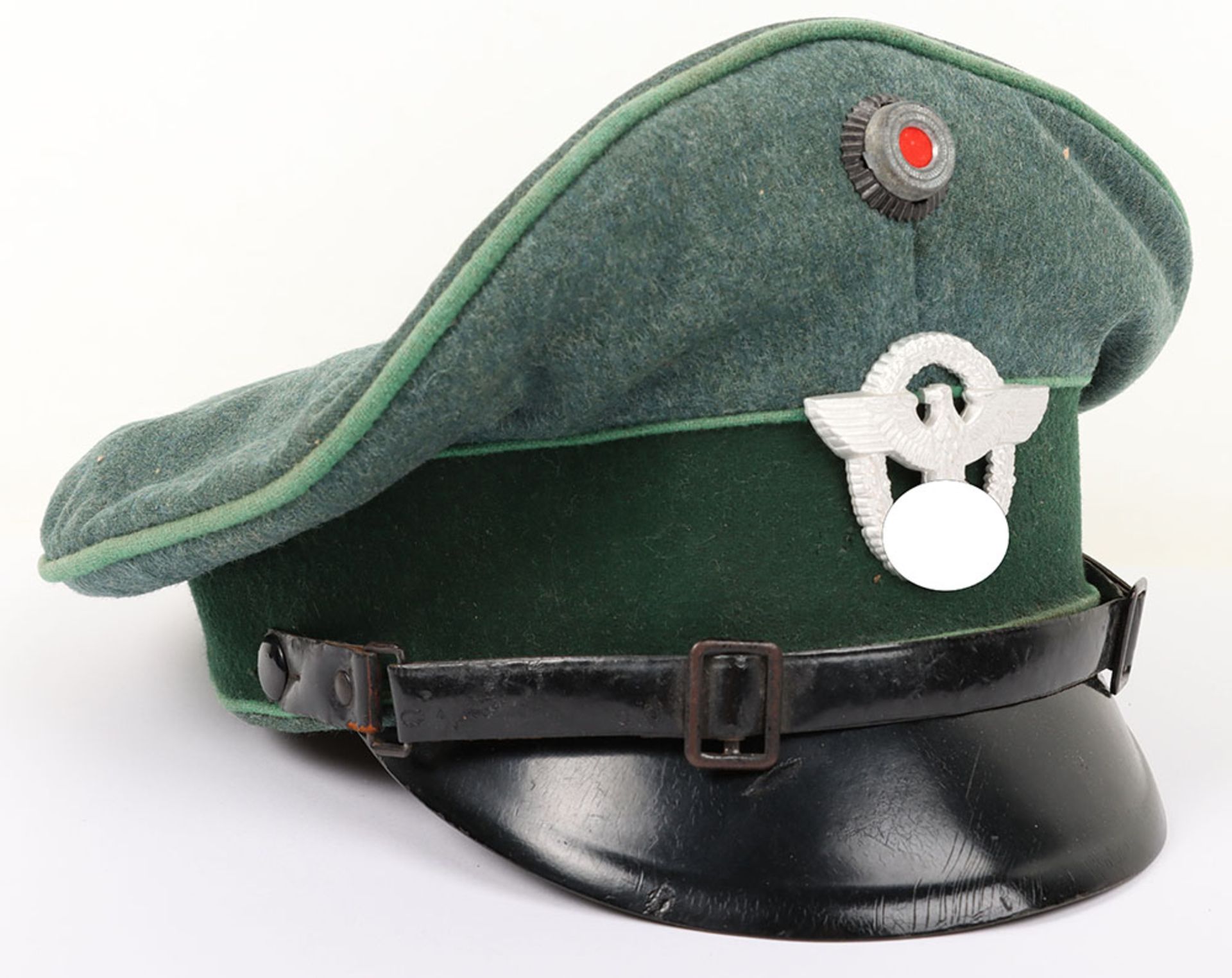 Third Reich Landespolizei Other Ranks / NCO's Peaked Cap