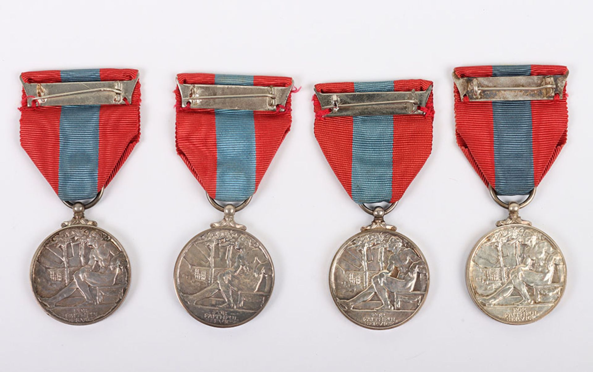 4x Elizabeth II Imperial Service Medals - Image 5 of 6