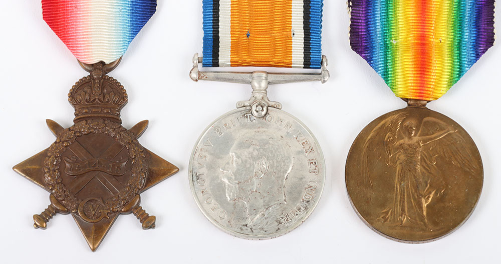 A Great War 1914-15 Star Medal Trio to a Gunner in the Royal Field Artillery who served in the Egypt - Image 2 of 5