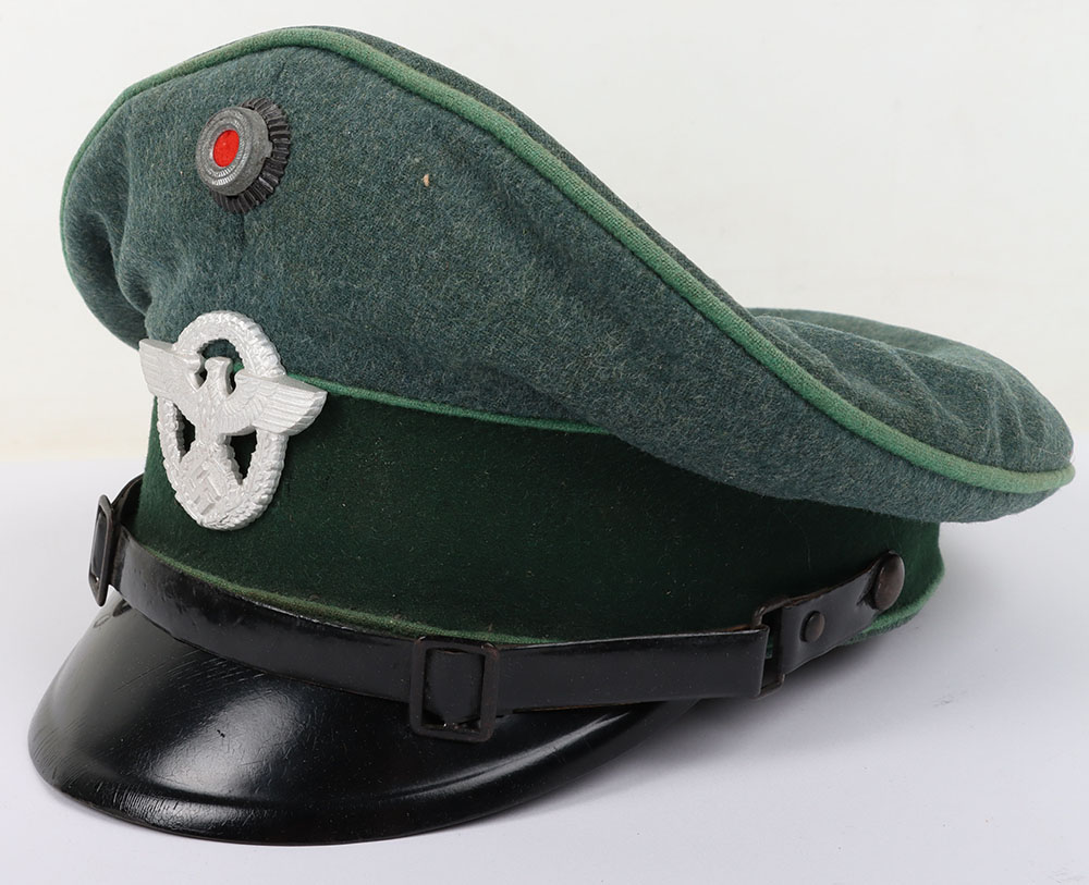Third Reich Landespolizei Other Ranks / NCO's Peaked Cap - Image 6 of 10