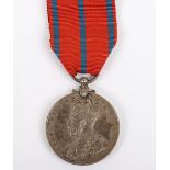 An unusual 1911 Coronation medal to a Storeman in the St Johns Ambulance Brigade